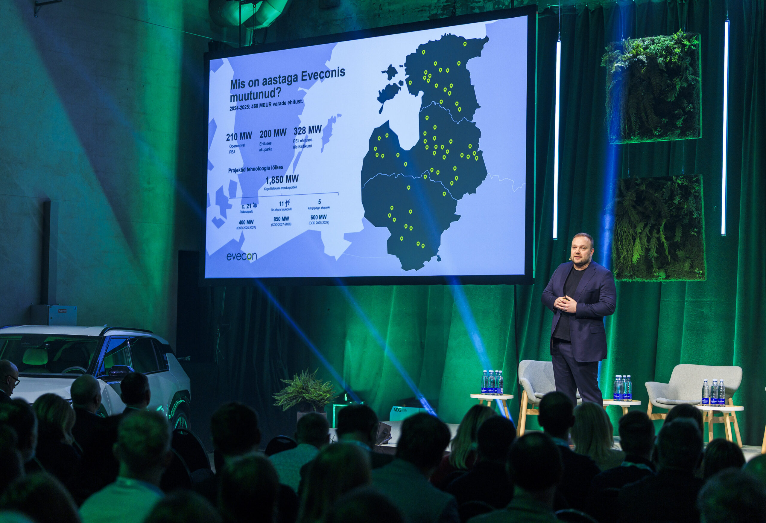 Evecon ja Niam Infrastructure arendavad Lätis 110 MW taastuvenergia platvormi