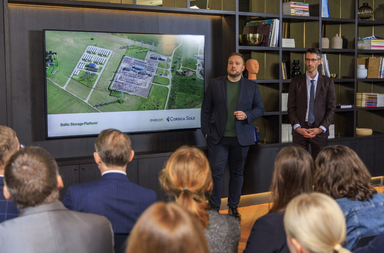 Energia salvestamine: Mirova toetab Corsica Solet, investeerides Corsica Sole ja Eveconi ühisettevõttesse Baltic Storage Platform